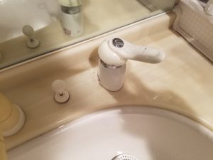 洗面台の蛇口水漏れ