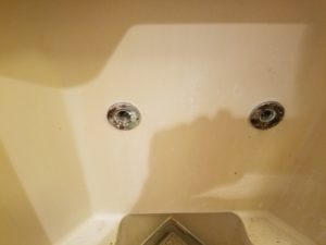 浴室蛇口水漏れ